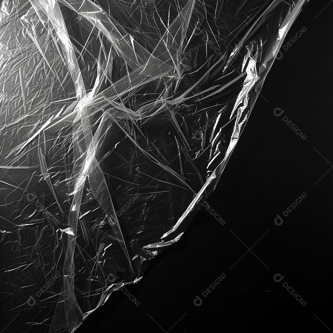 Saco Plástico sobre fundo isolado