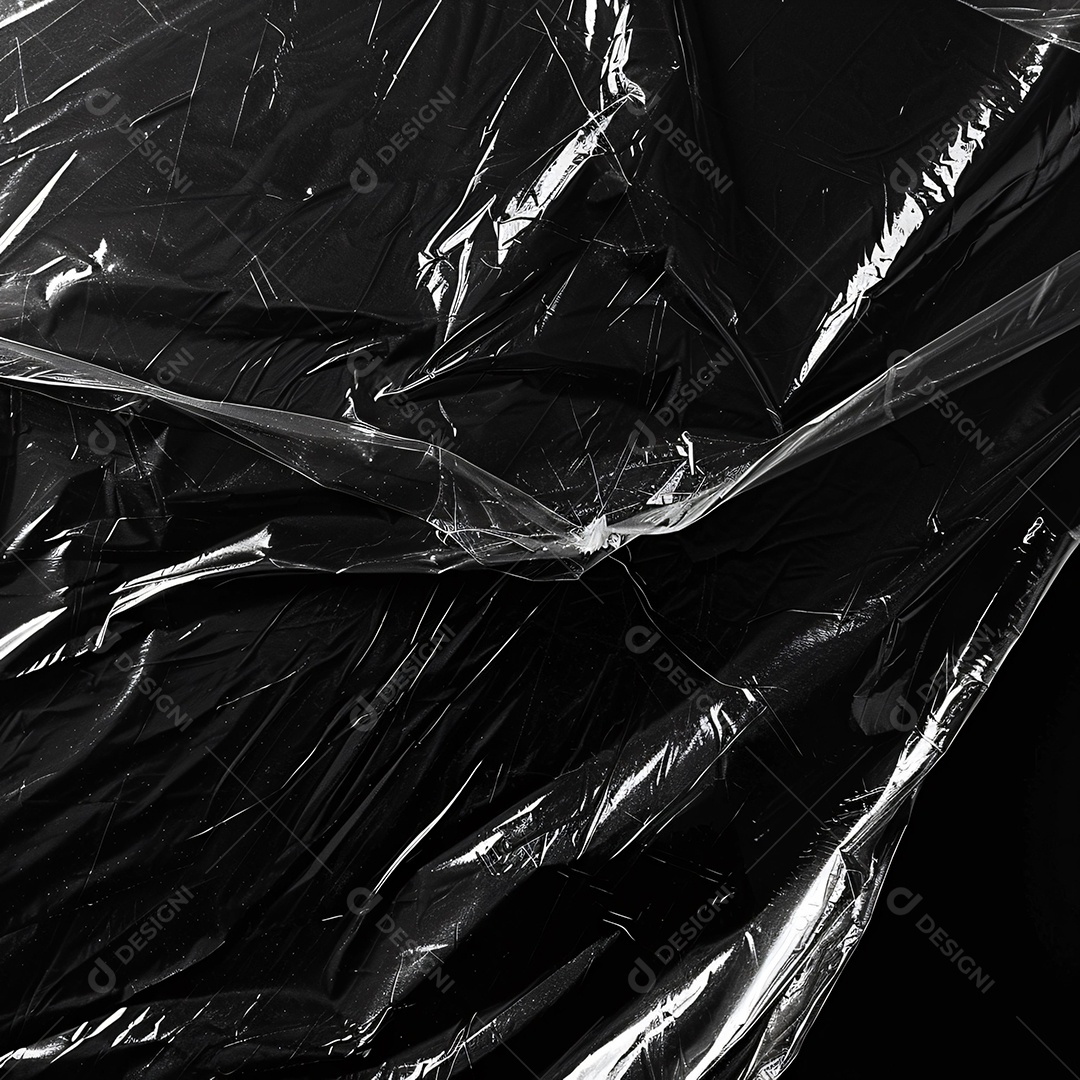 Saco Plástico sobre fundo isolado