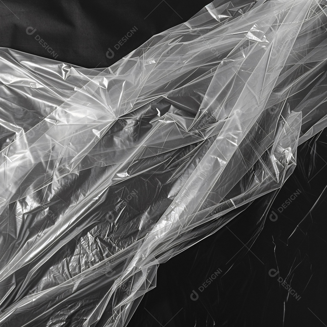 Saco Plástico sobre fundo isolado