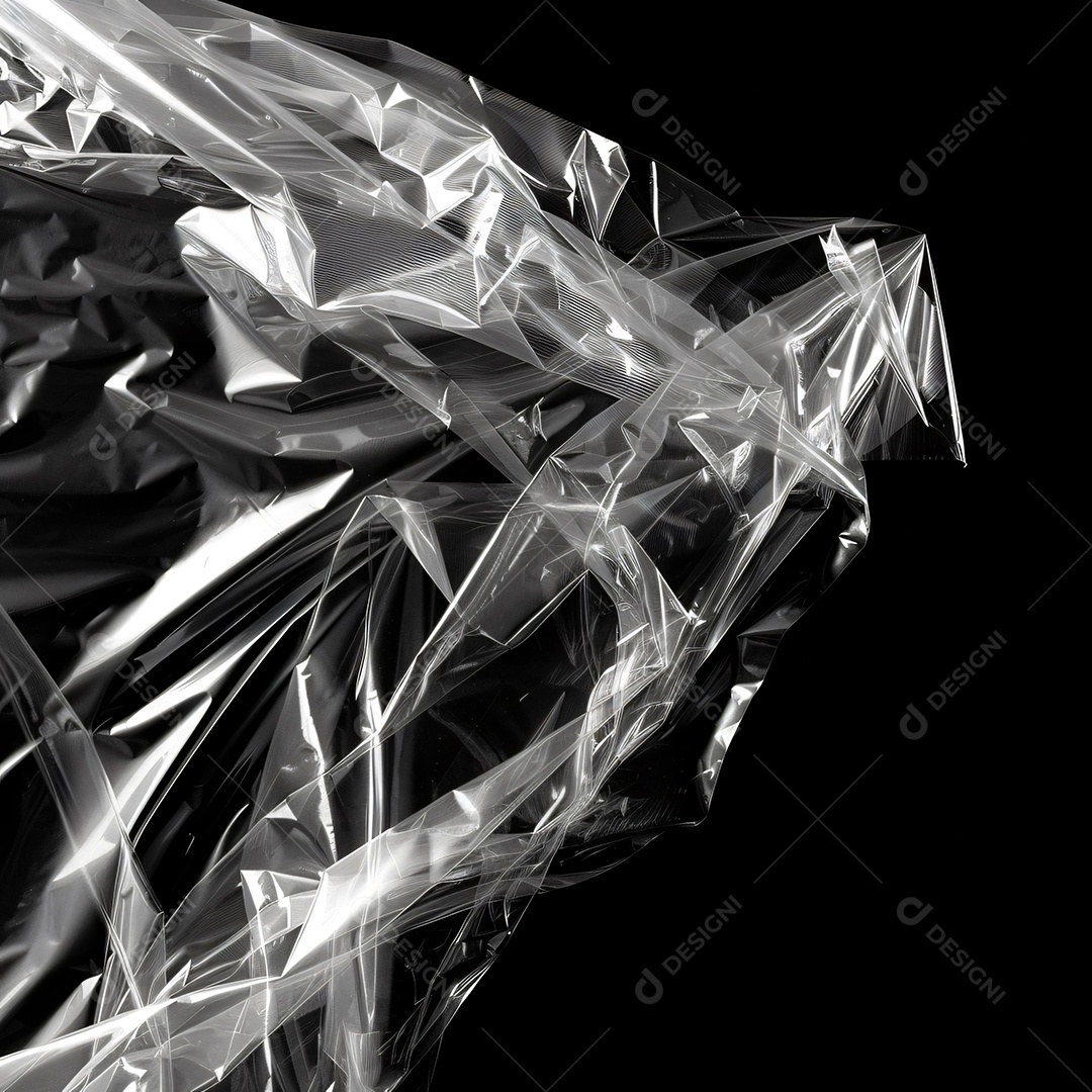 Saco Plástico sobre fundo isolado