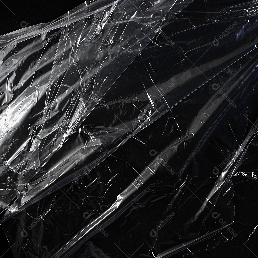 Saco Plástico sobre fundo isolado