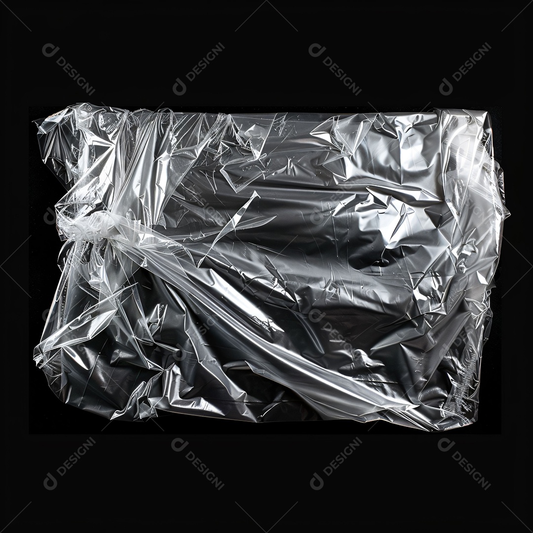 Saco Plástico sobre fundo isolado