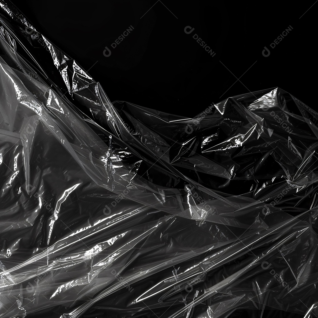 Saco Plástico sobre fundo isolado