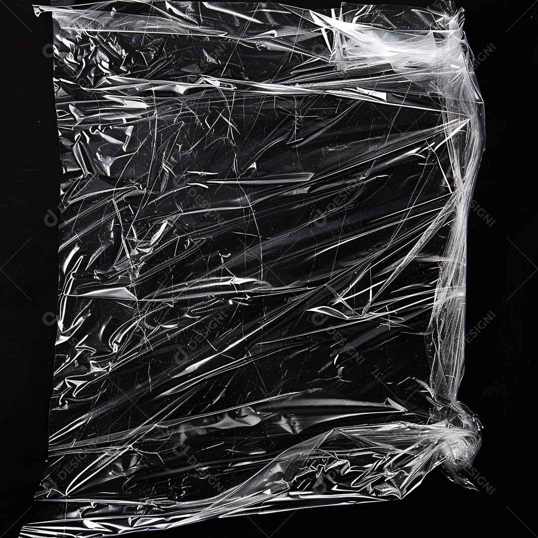 Saco Plástico sobre fundo isolado