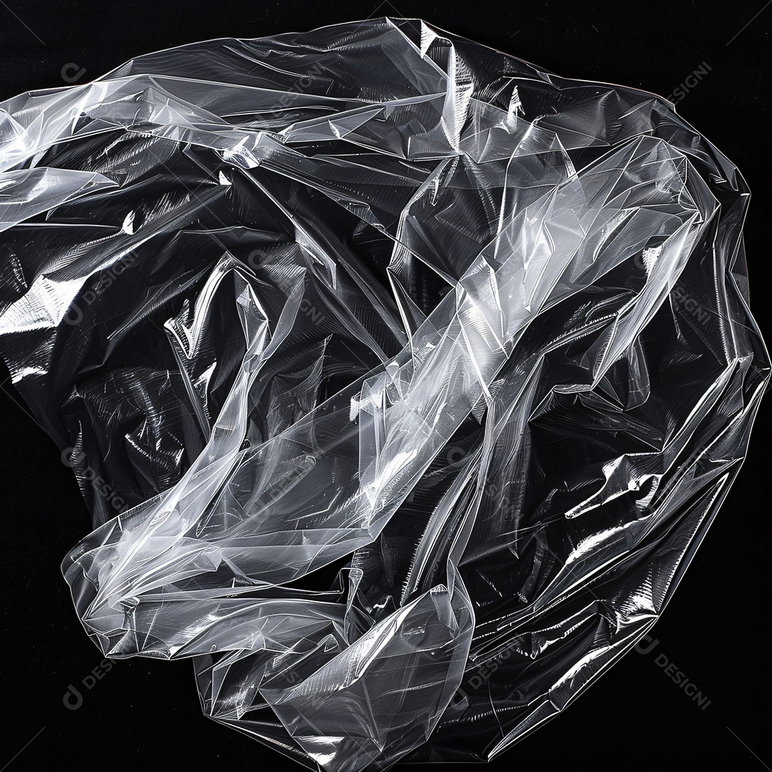 Saco Plástico sobre fundo isolado