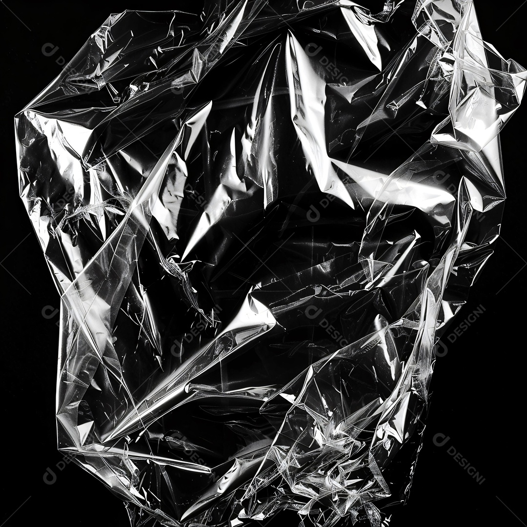 Saco Plástico sobre fundo isolado