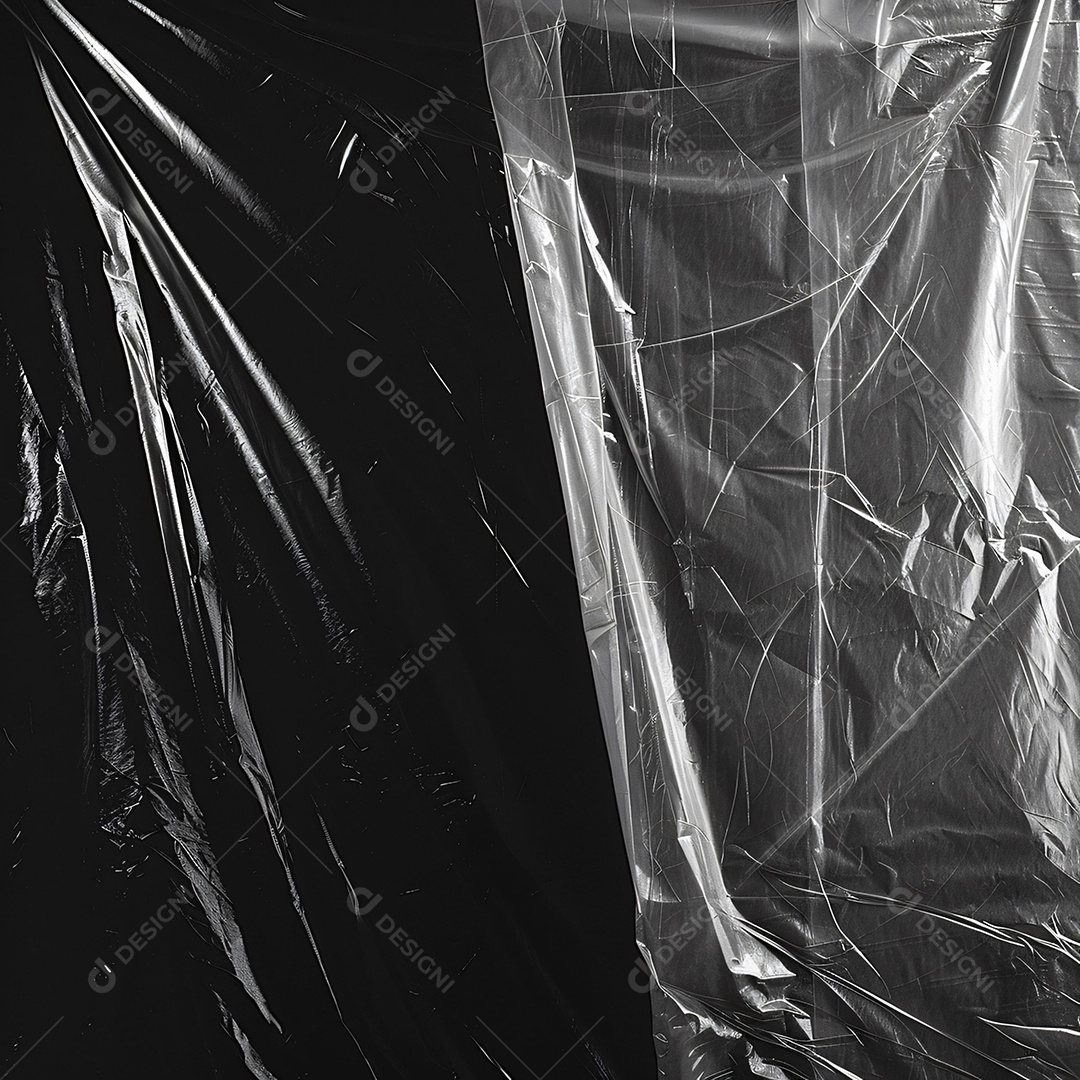 Saco Plástico sobre fundo isolado