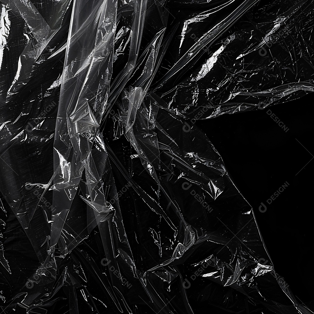 Saco Plástico sobre fundo isolado