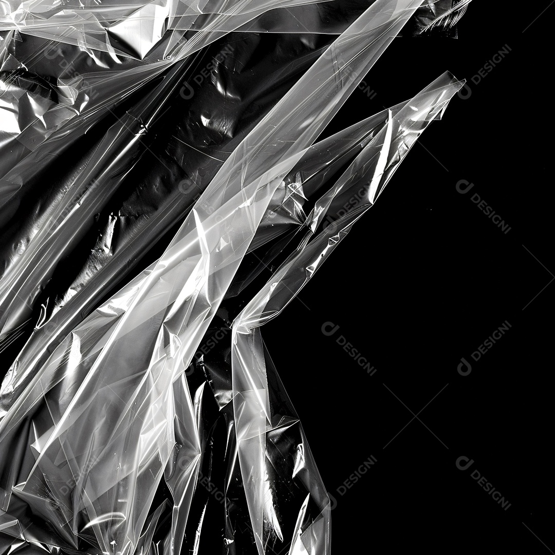 Saco Plástico sobre fundo isolado