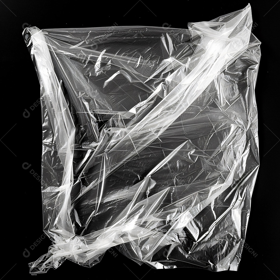 Saco Plástico sobre fundo isolado