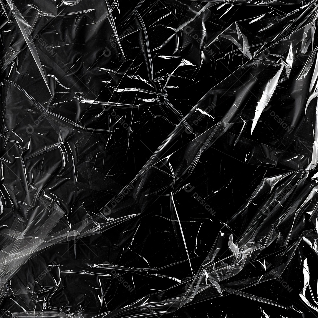 Textura de saco Plástico Preto