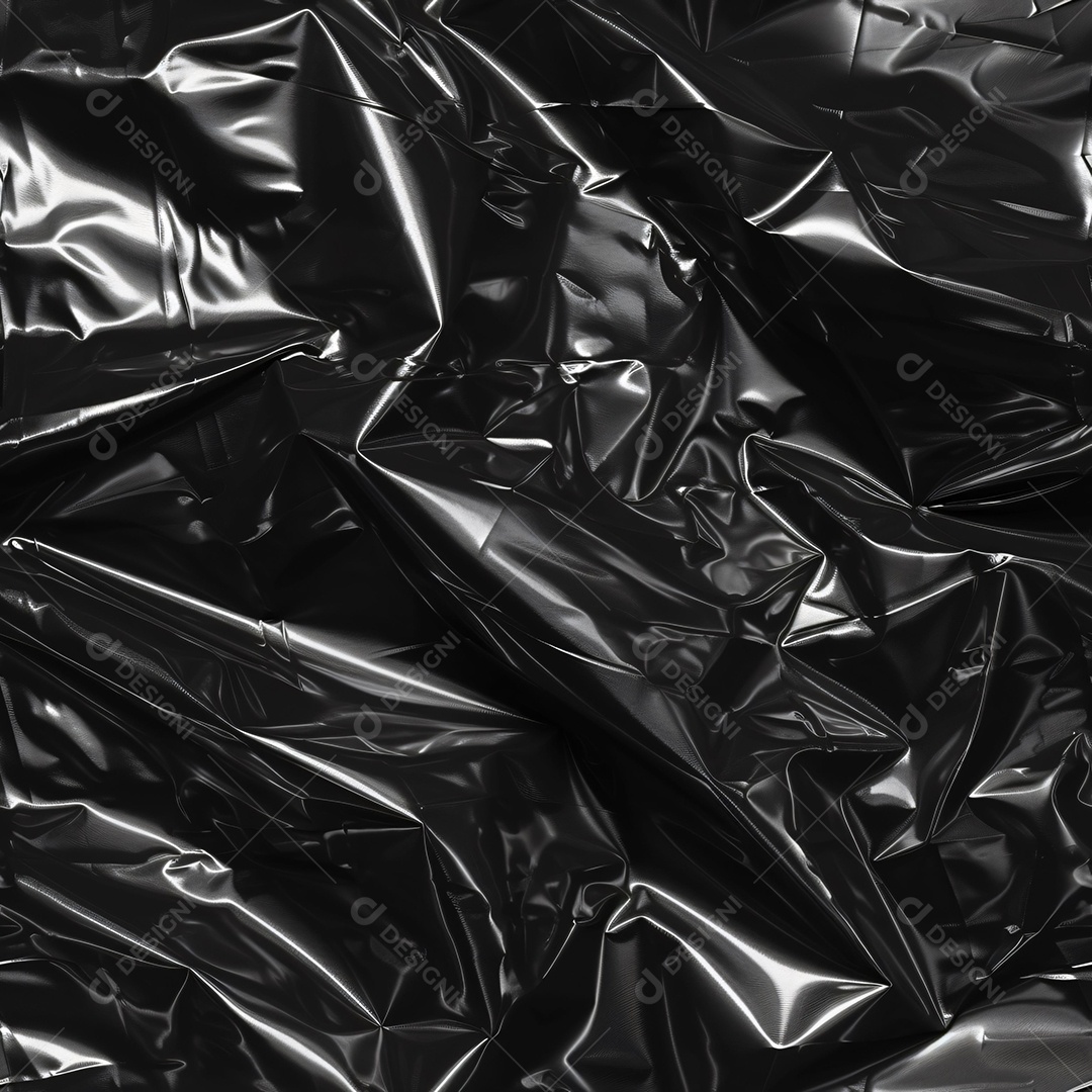 Textura de saco Plástico Preto