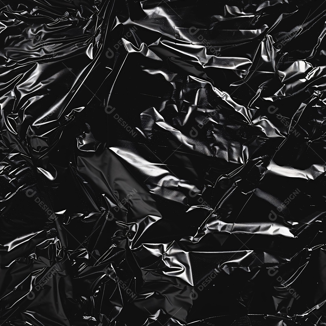 Textura de saco Plástico Preto