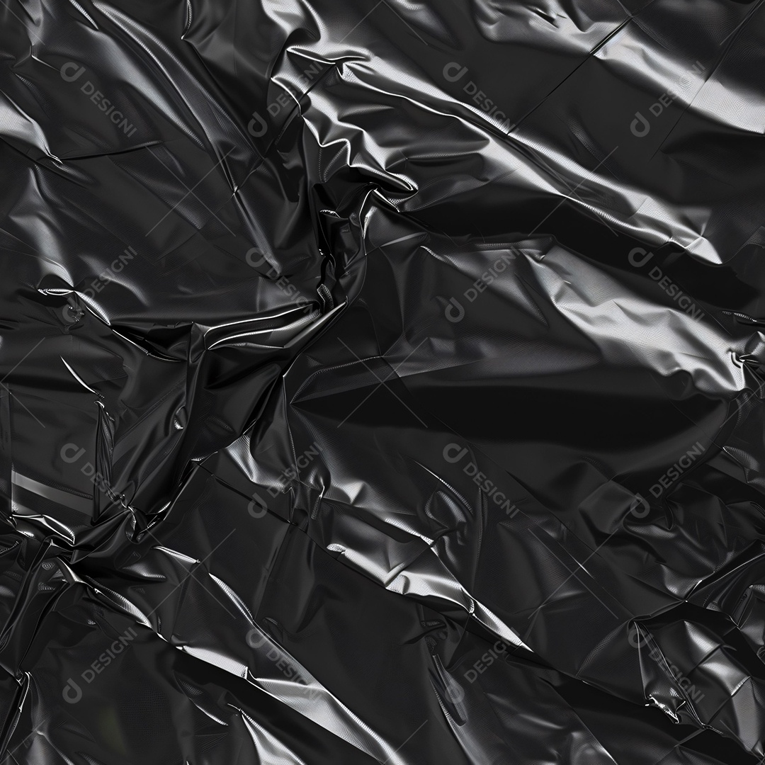 Textura de saco Plástico Preto