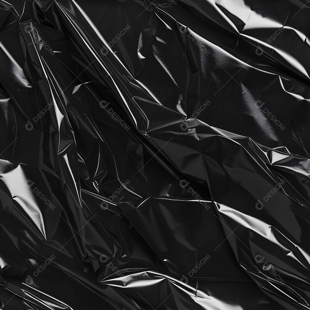 Textura de saco Plástico Preto