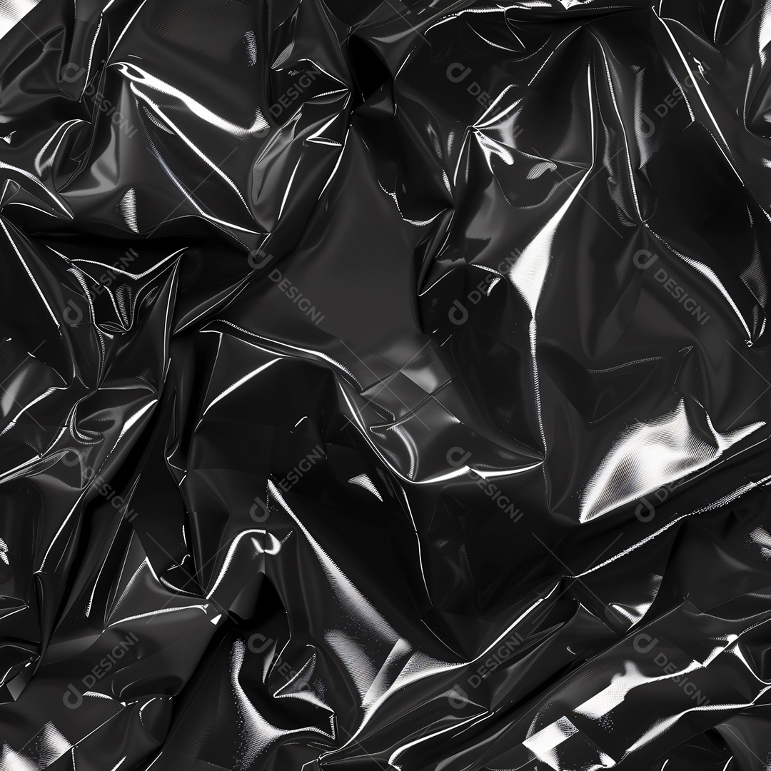 Textura de saco Plástico Preto