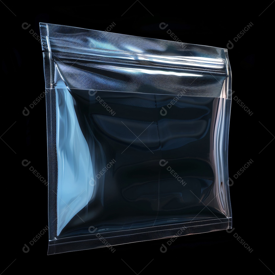 Saco Plástico sobre fundo isolado