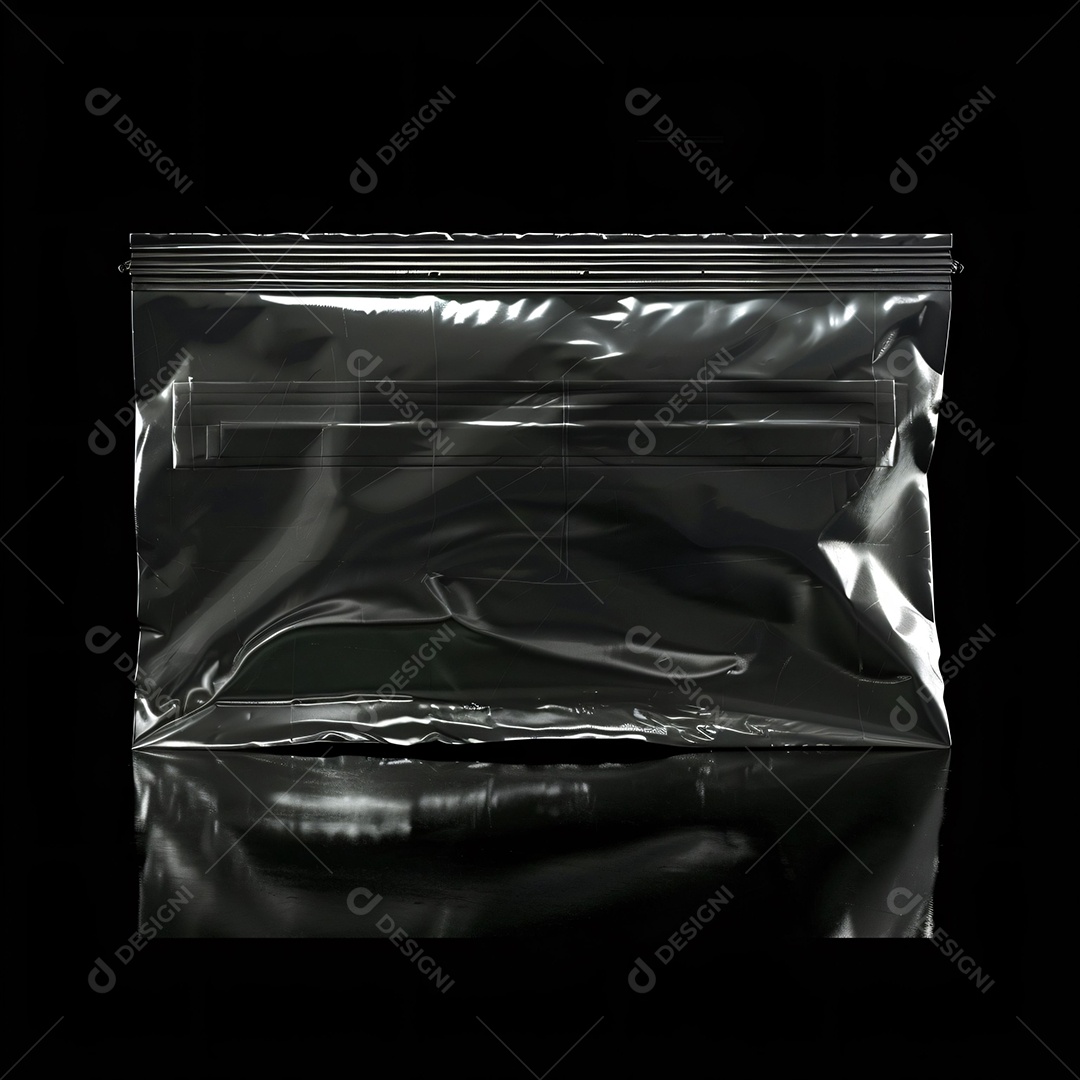 Saco Plástico sobre fundo isolado