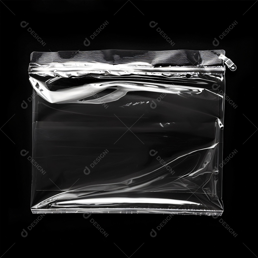 Saco Plástico sobre fundo isolado