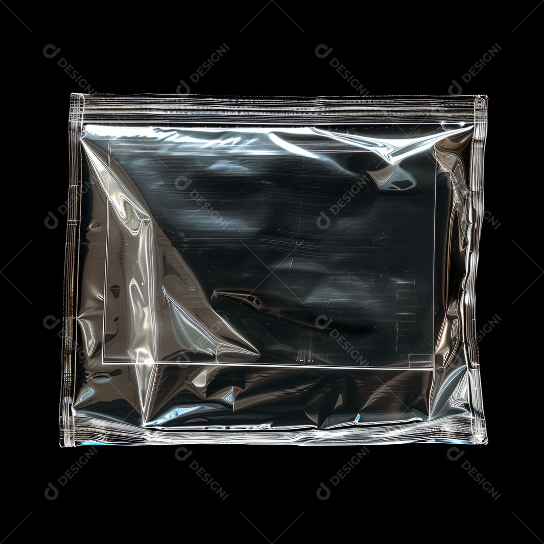 Saco Plástico sobre fundo isolado