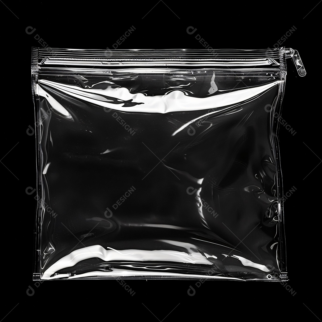 Saco Plástico sobre fundo isolado