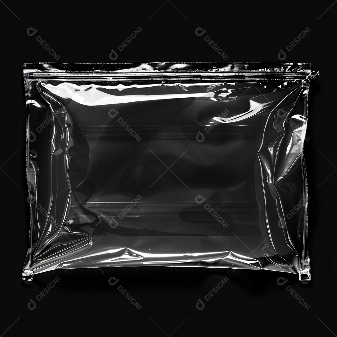 Saco Plástico sobre fundo isolado