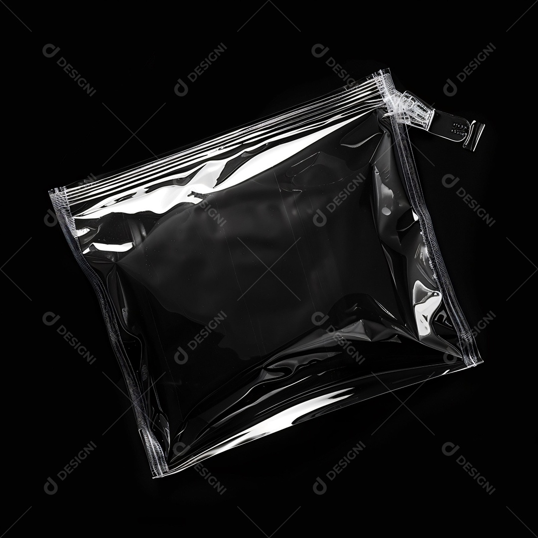 Saco Plástico sobre fundo isolado