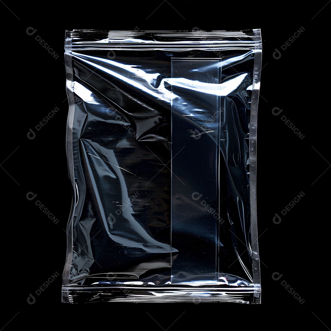 Saco Plástico sobre fundo isolado