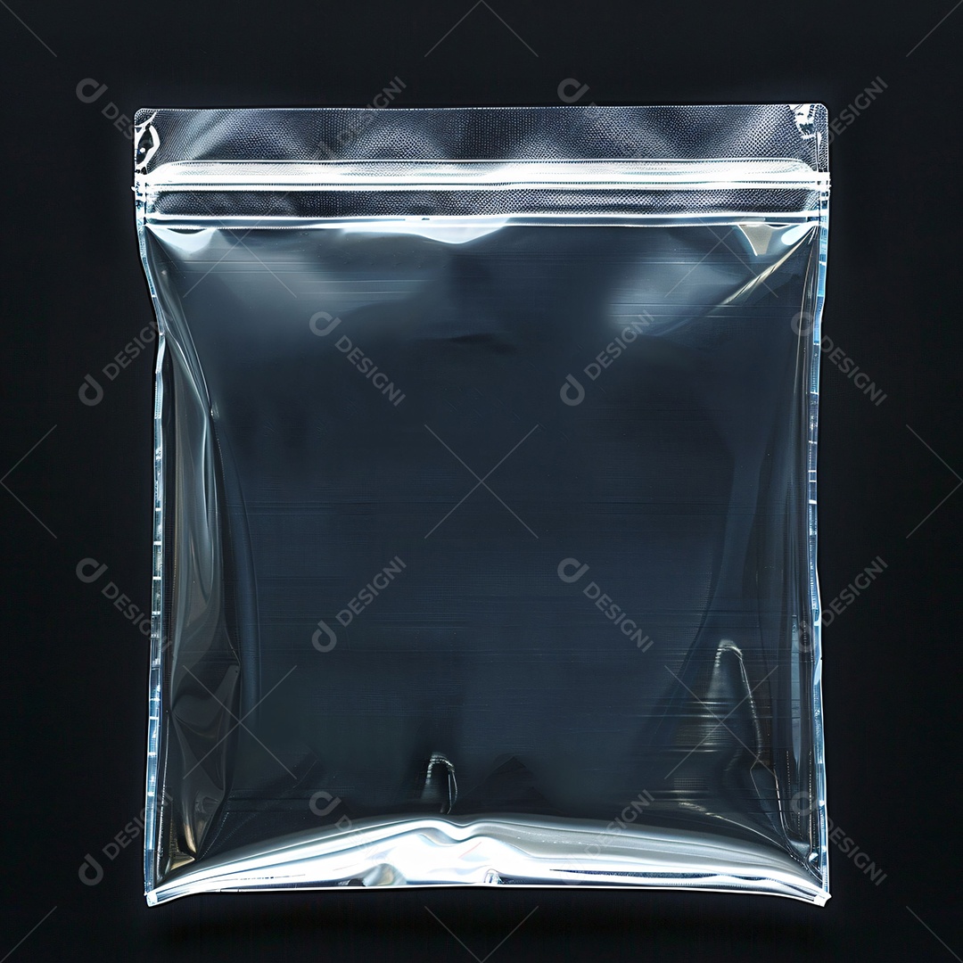 Saco Plástico sobre fundo isolado