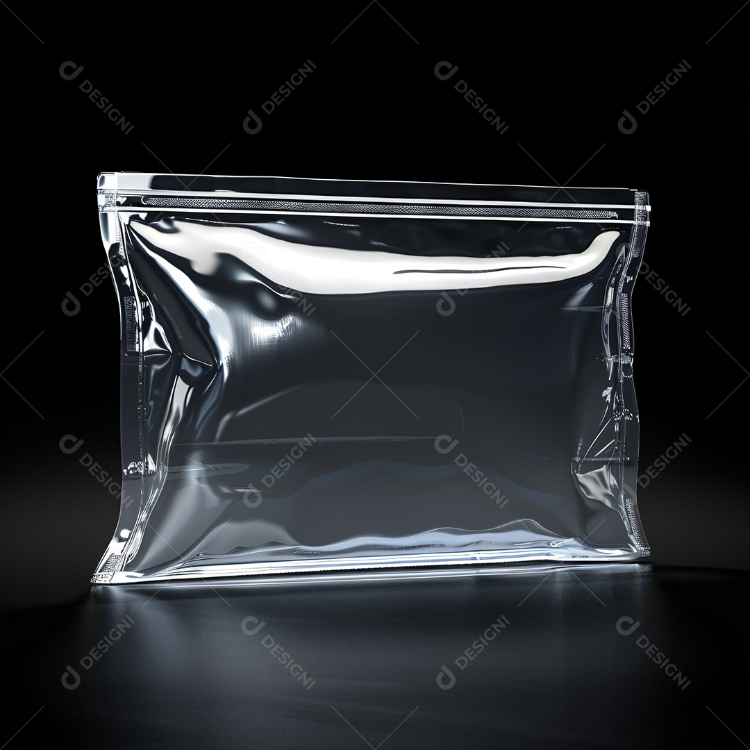 Saco Plástico sobre fundo isolado