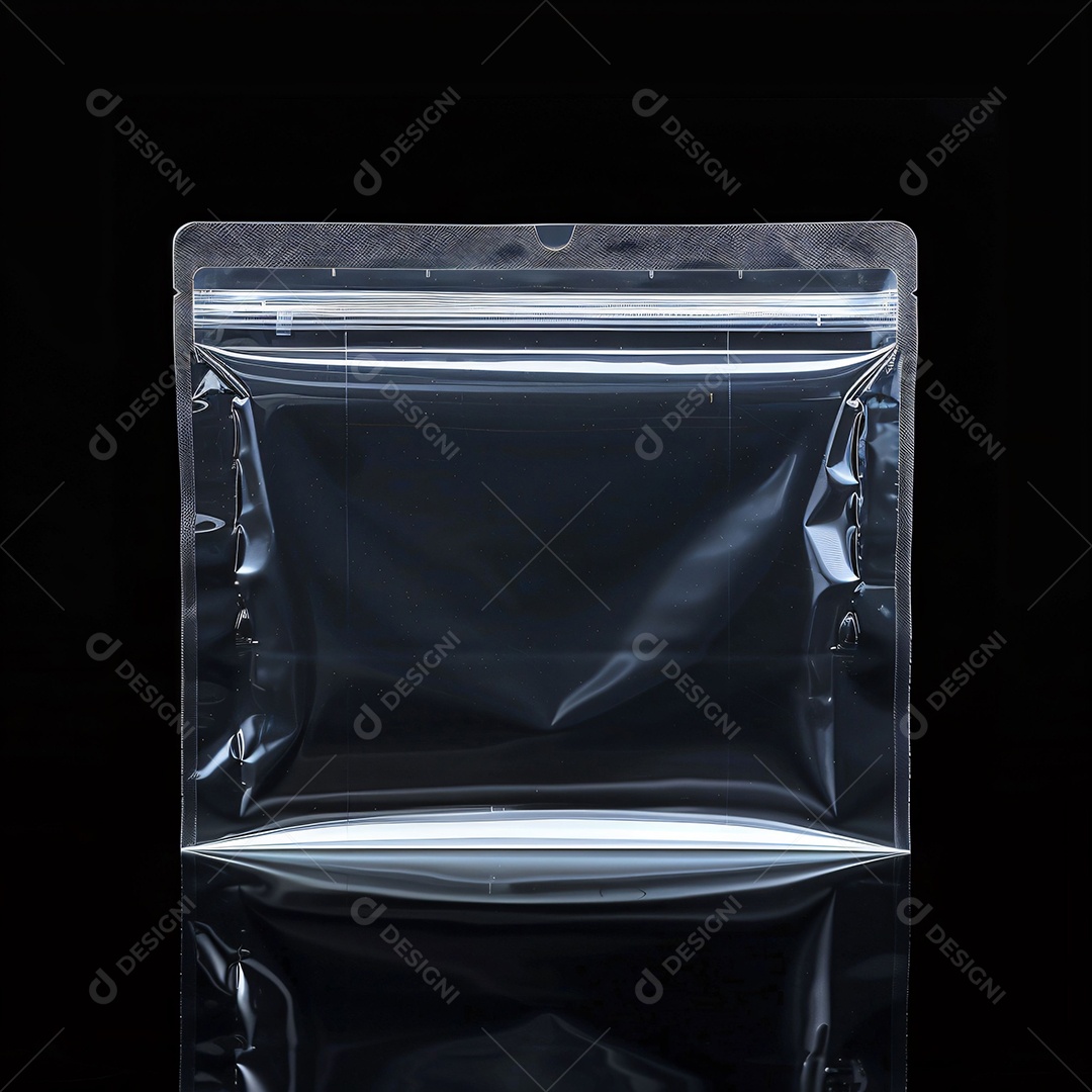 Saco Plástico sobre fundo isolado