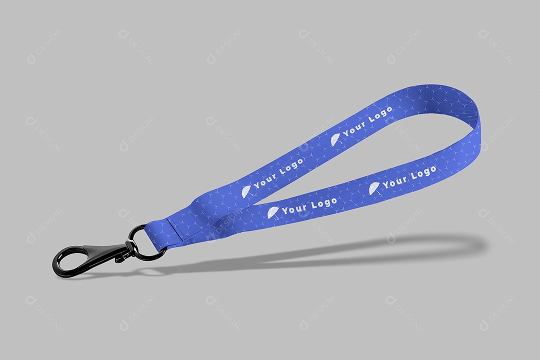 Mockup de Chaveiro Tirantes PSD Editável