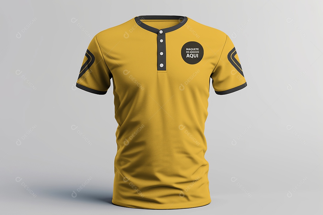 Mockup de Camiseta Frente PSD Editável