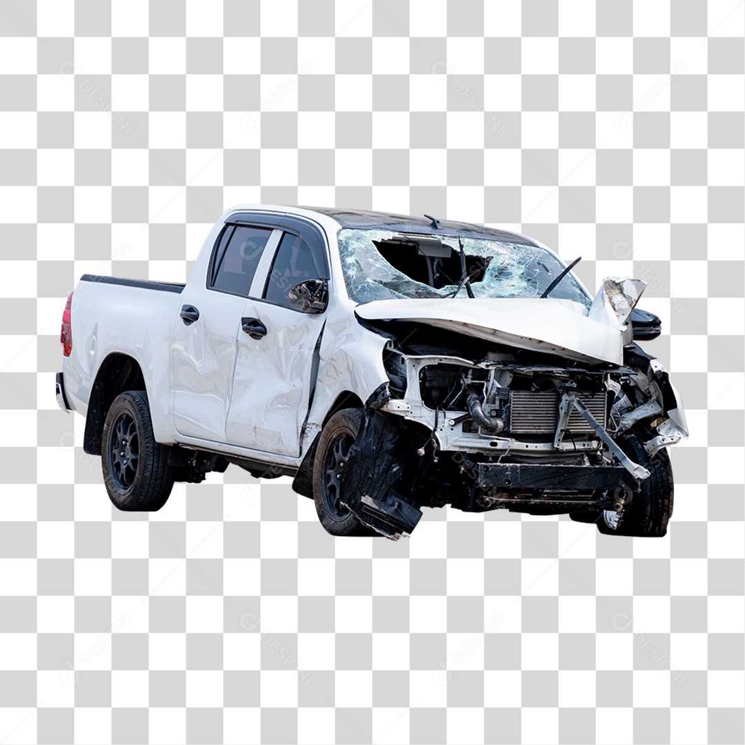 Carros Batidos Funilaria PNG Transparente