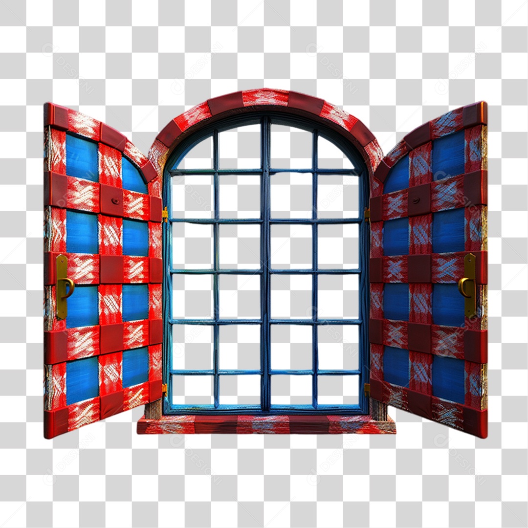 Janela Colorida PNG Transparente