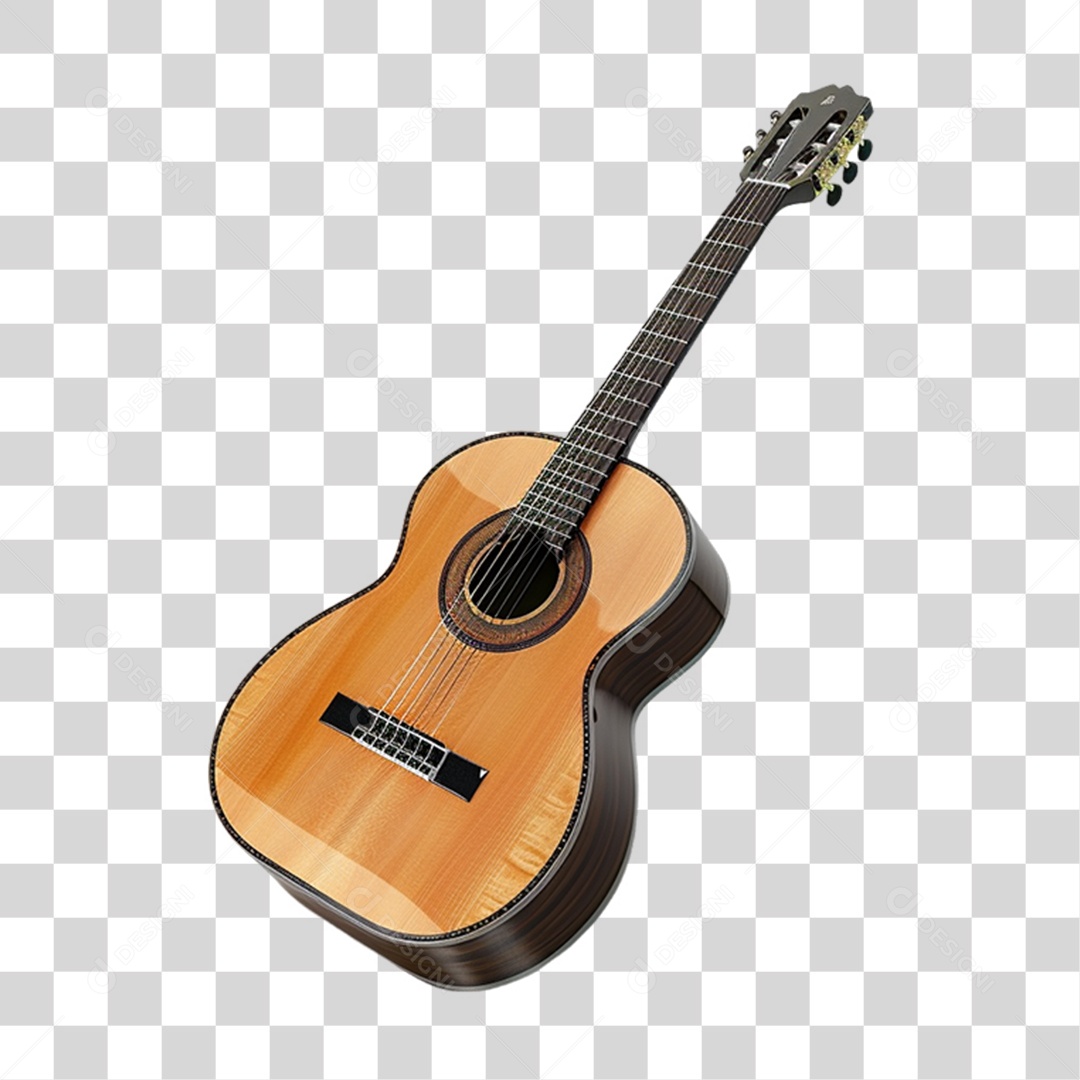 Instrumento Musical Violão PNG Transparente