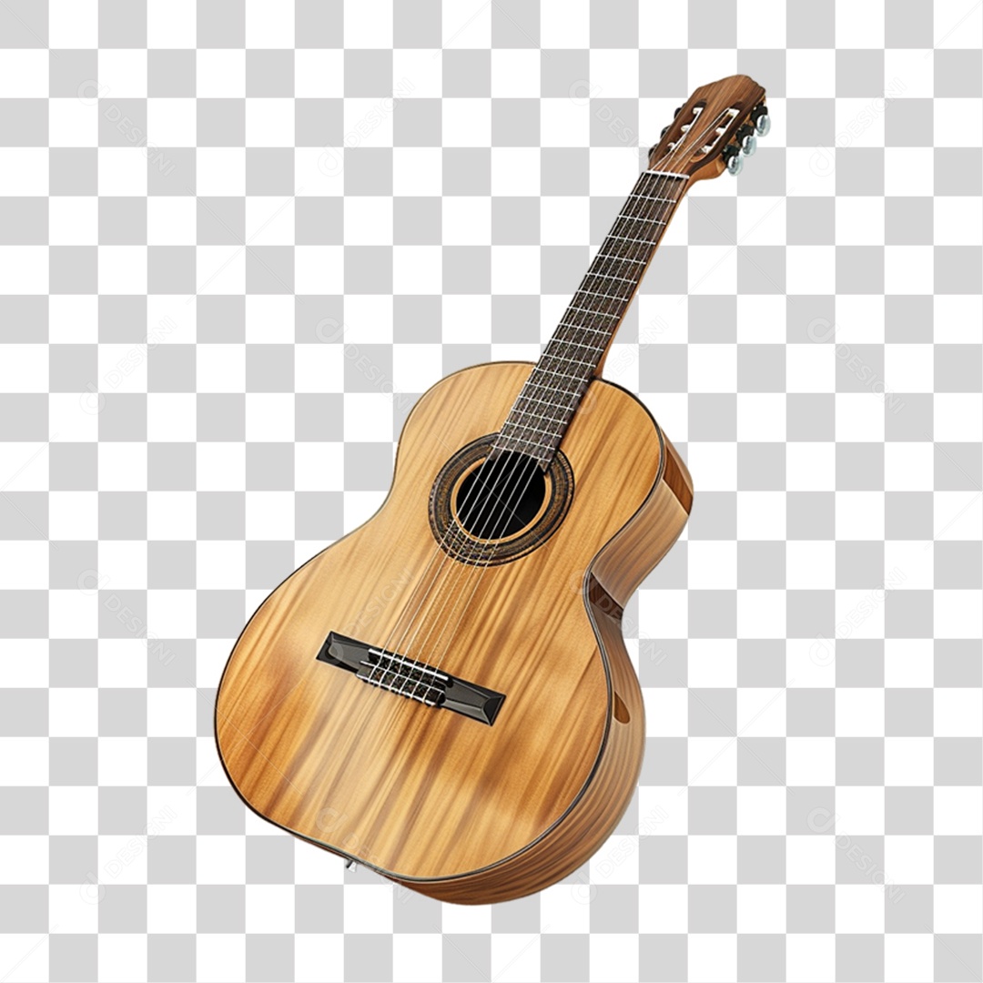 Instrumento Musical Violão PNG Transparente