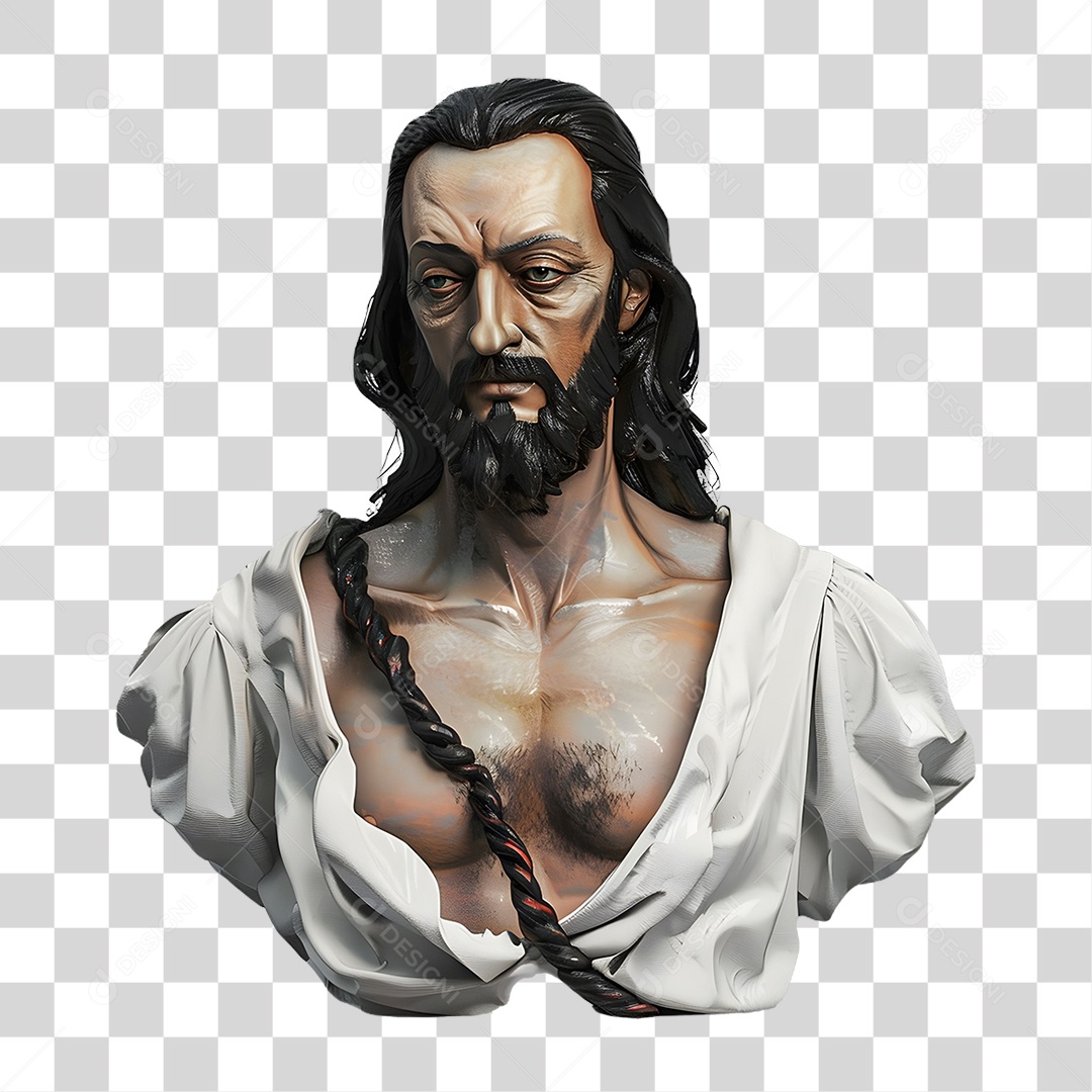 Estátua de Tiradentes PNG Transparente