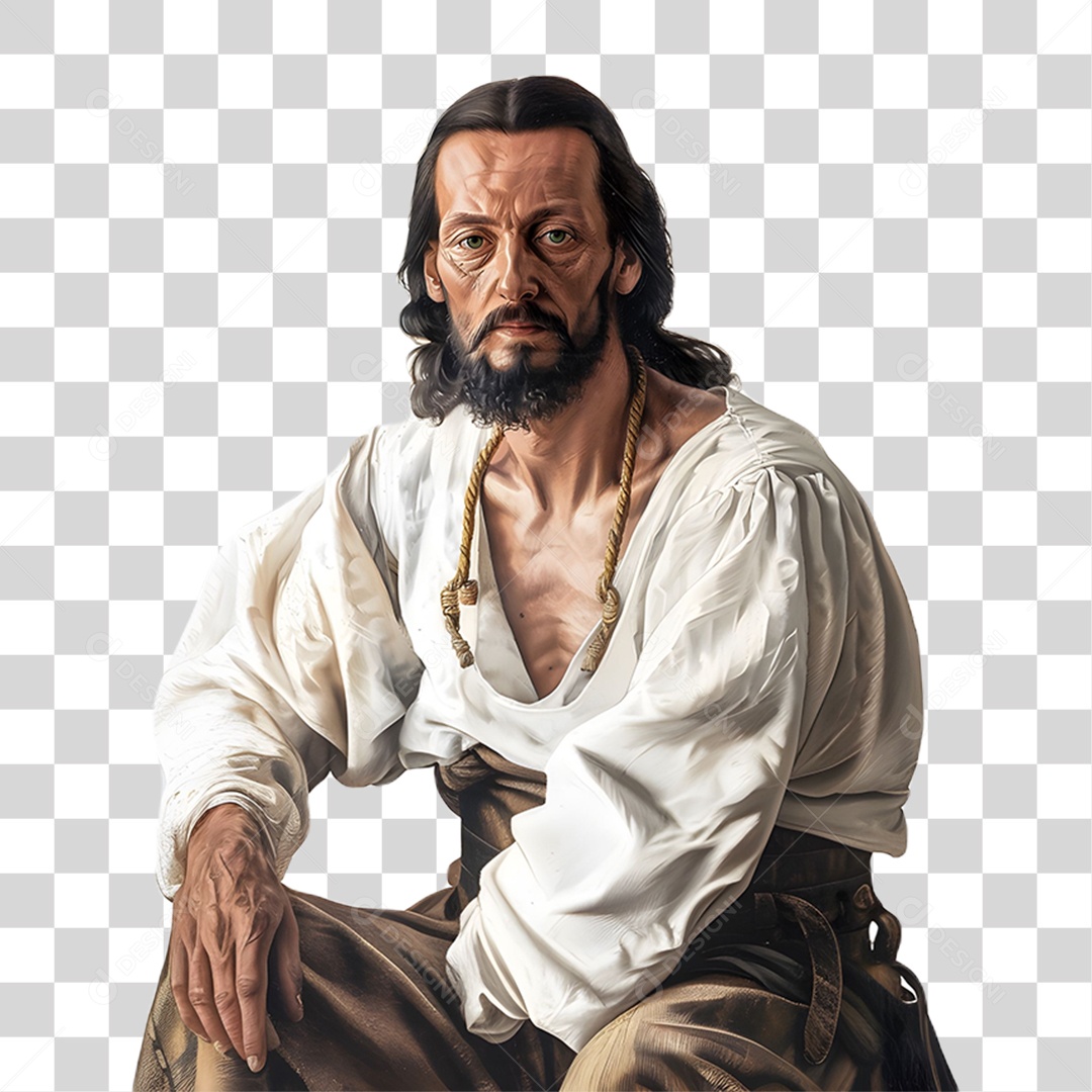 Estátua de Tiradentes PNG Transparente