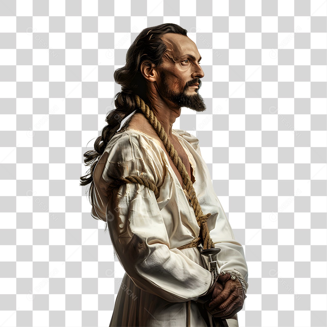 Estátua de Tiradentes PNG Transparente