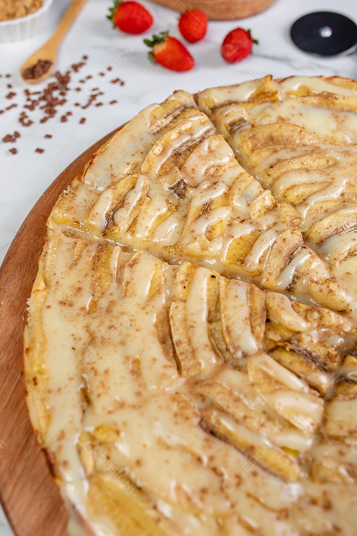 Imagem de pizza doçe