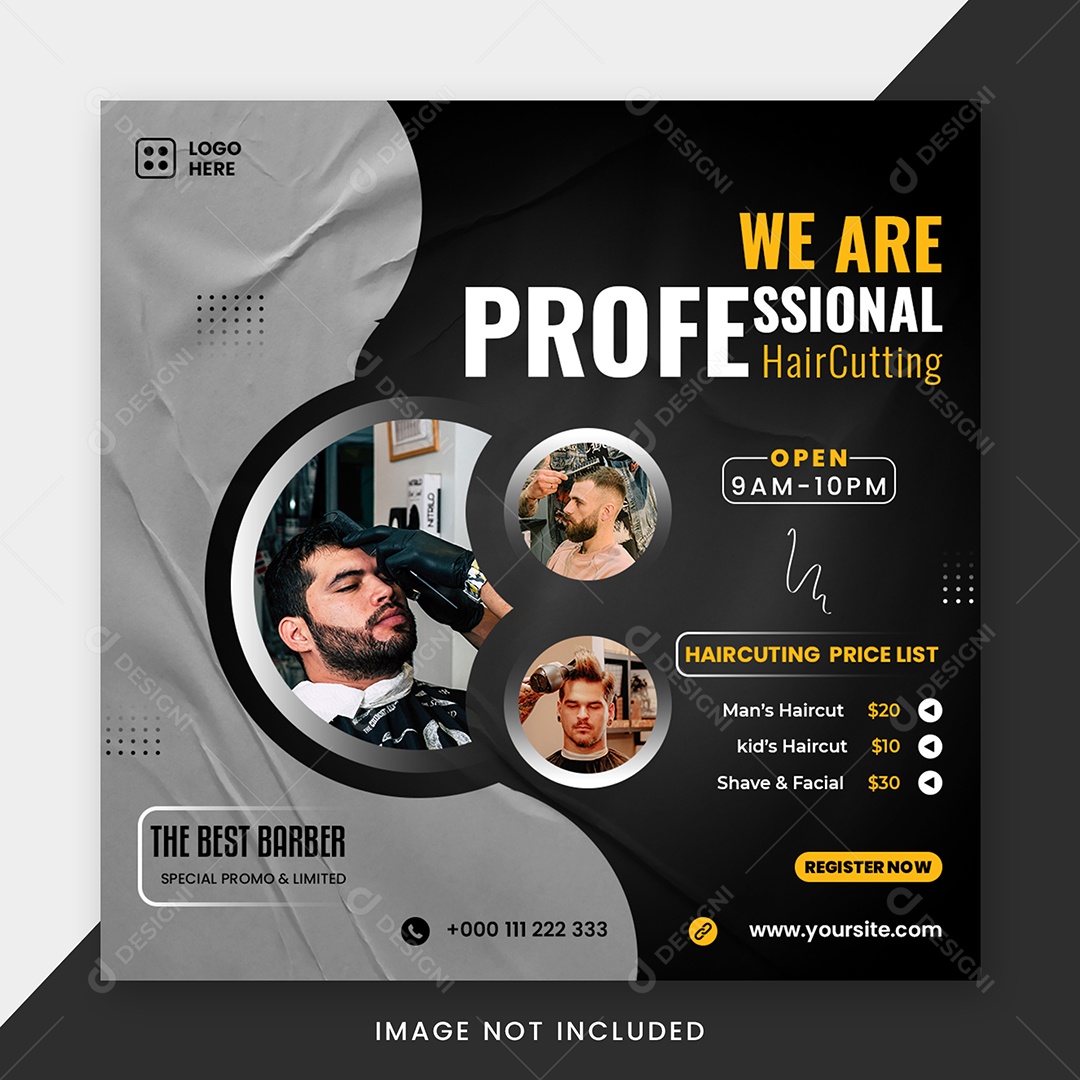 Social Media PSD Editable
