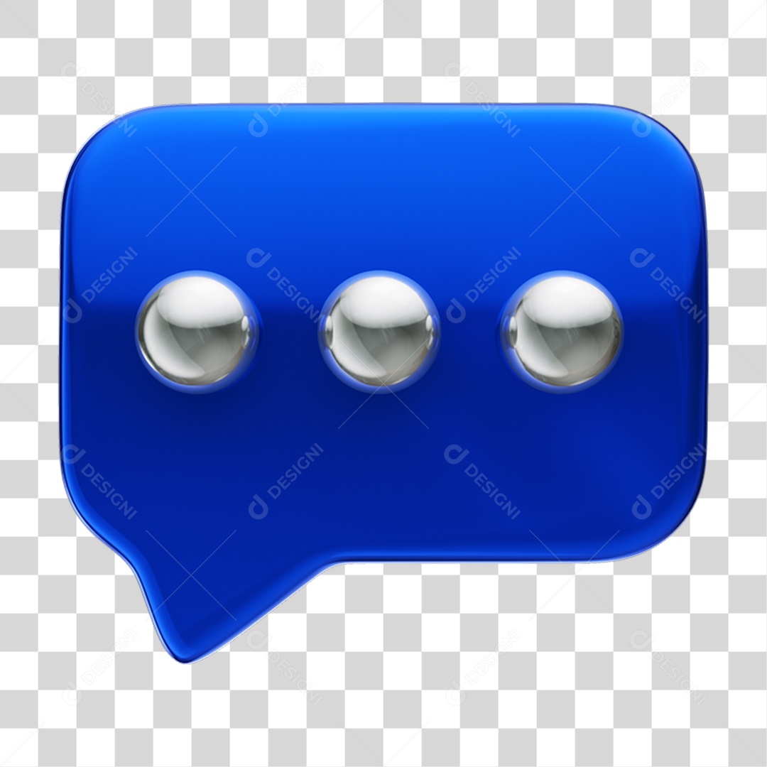 Caixa de Texto Mensagem PNG Transparente