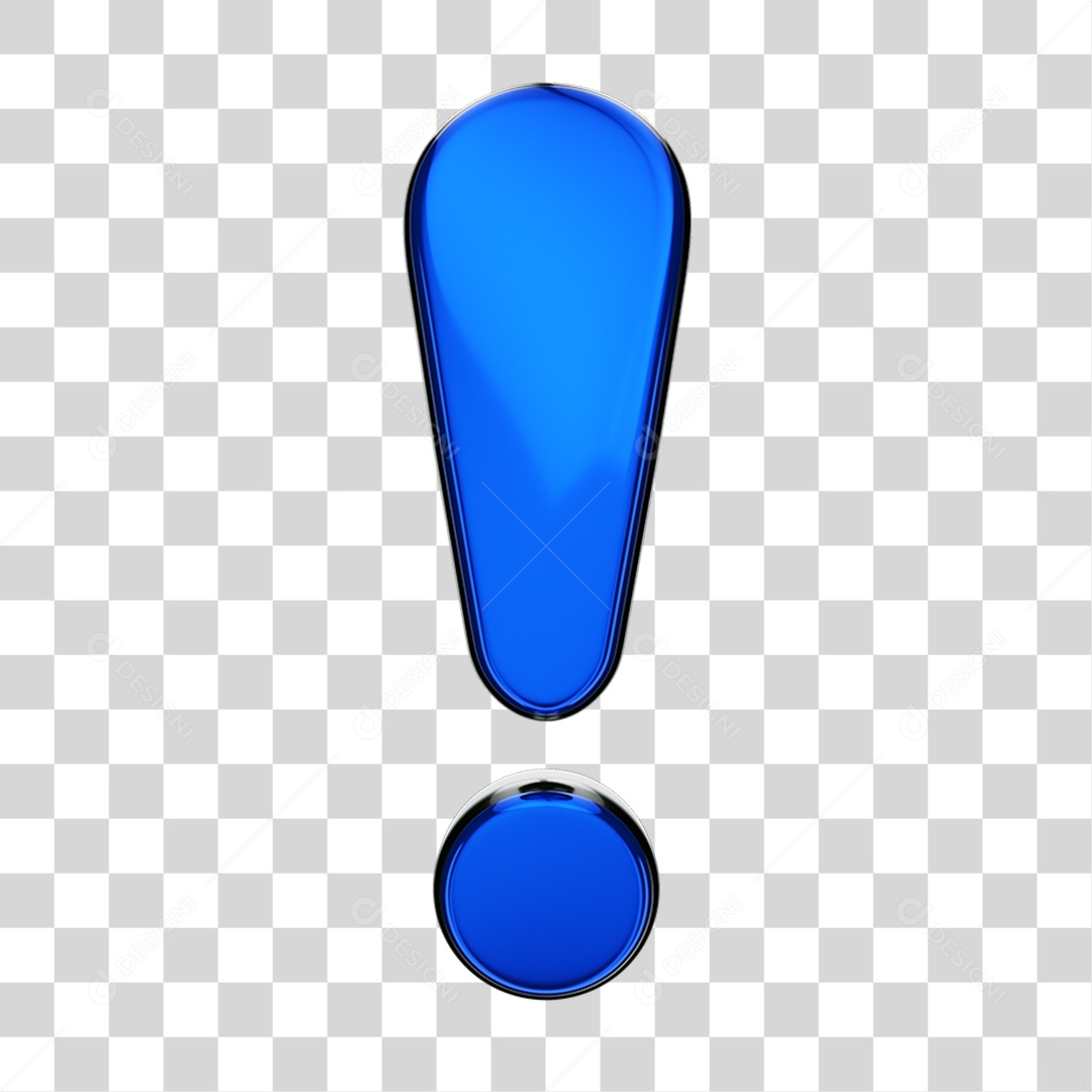 Ponto de Exclamação PNG Transparente