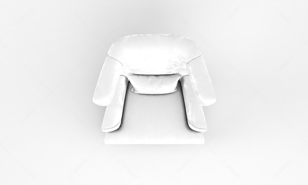 Poltrona estofada linda