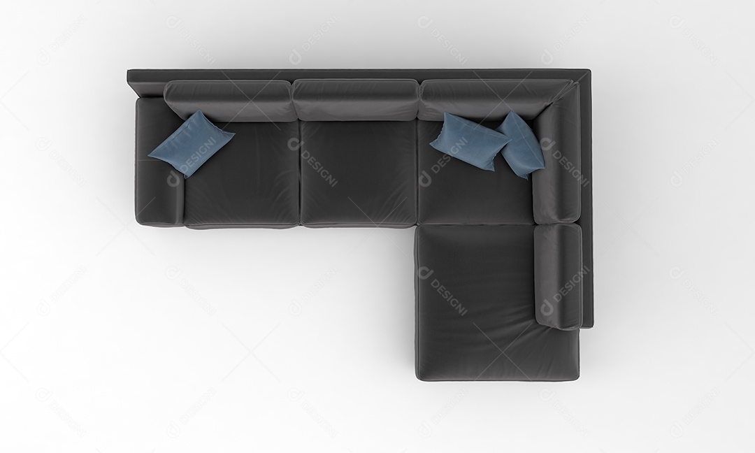 Sofá de canto lindo