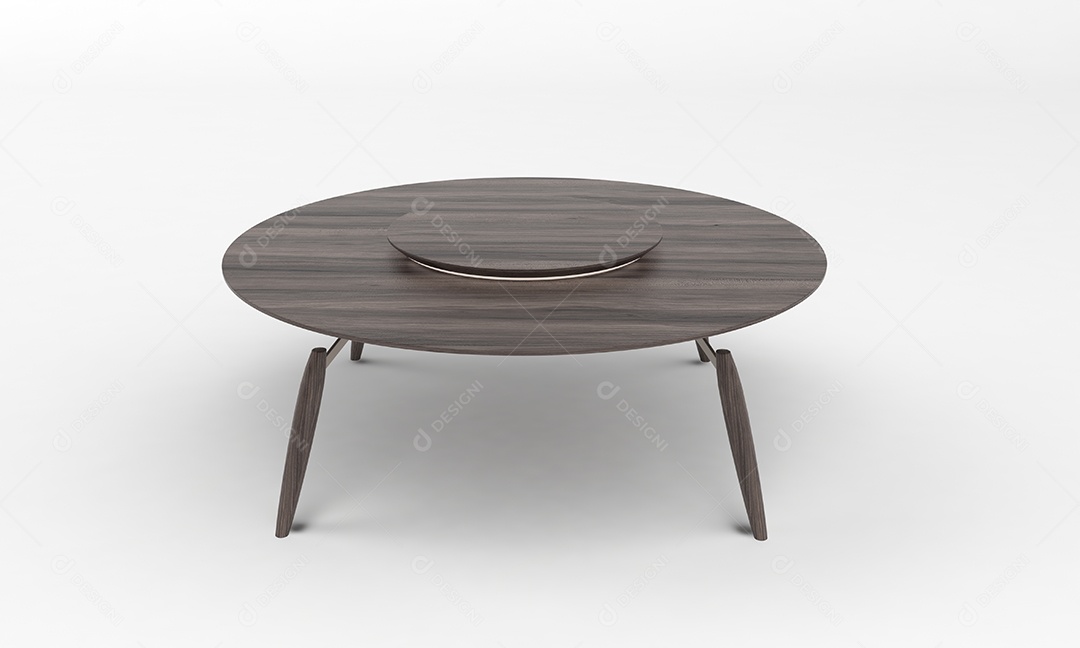 Mesa de centro redonda