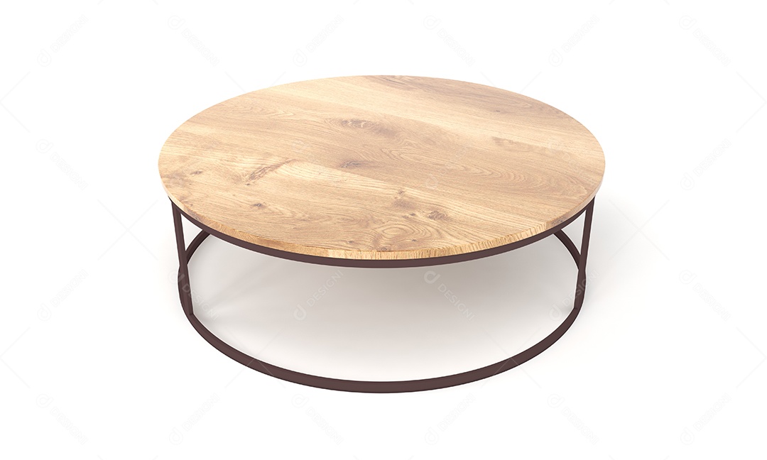 Mesa de centro redonda