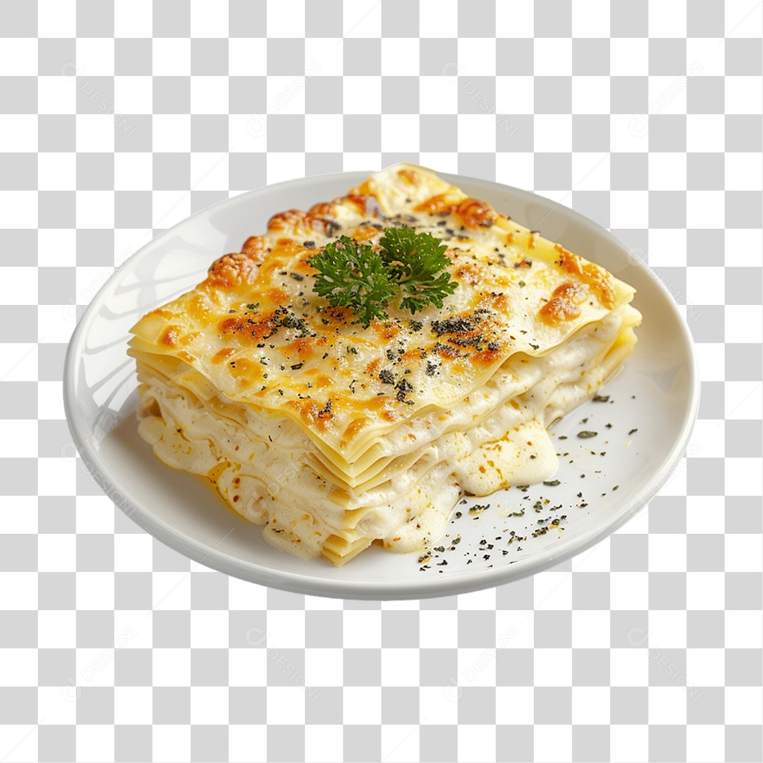 Torta Lasanha Fatia PNG Transparente