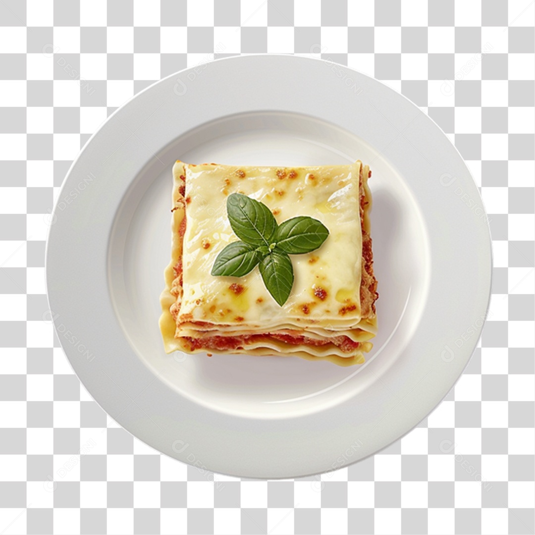 Torta Lasanha Fatia PNG Transparente